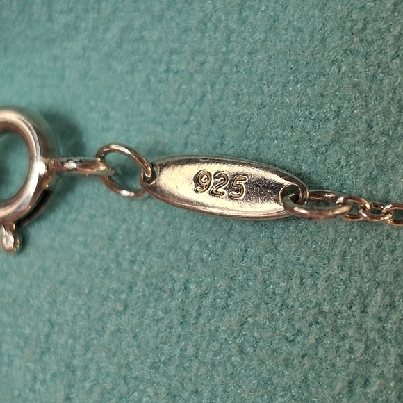 💗Tiffany & Co. Full Heart Elsa Peretti 925 Sterling Silver Vintage Necklace✨ - Picture 8 of 16